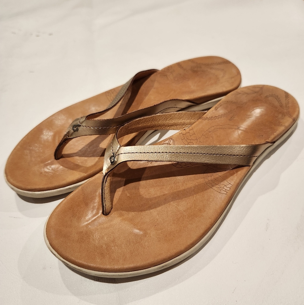 Olukai Honu Sandal - Rose Gold - Picture 9 of 9